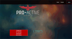 Desktop Screenshot of pro-activesa.com